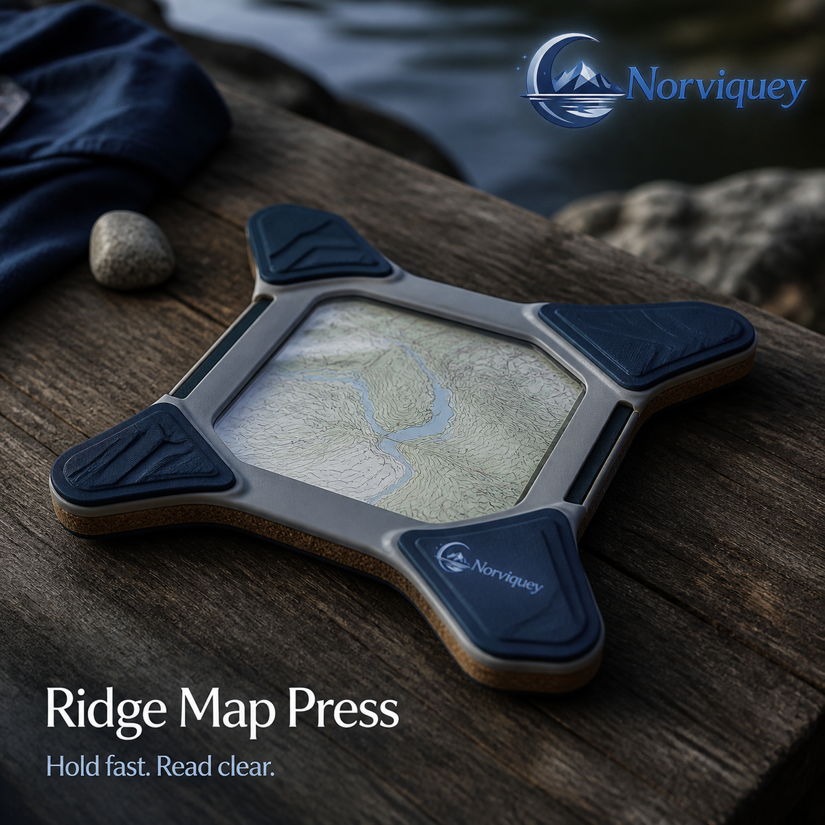 Norviquey™ Ridge Map Press